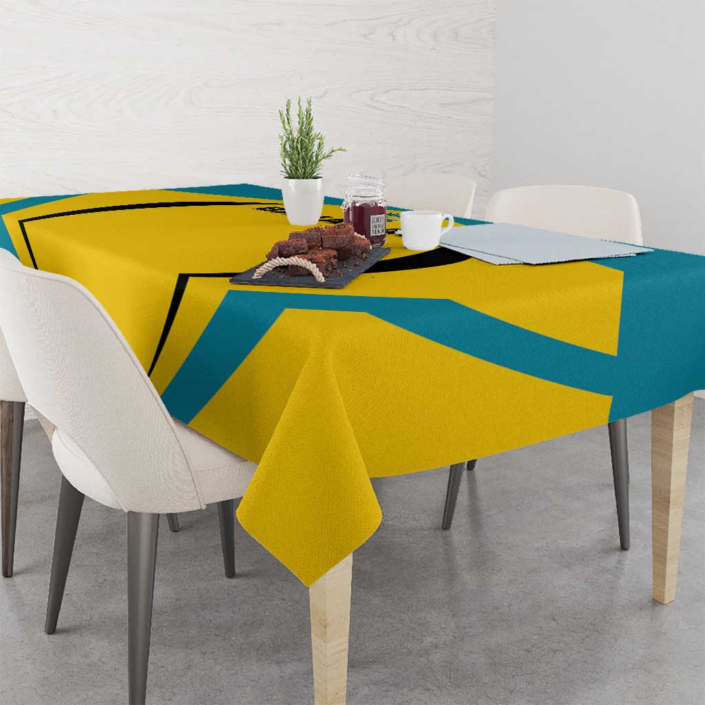 Bahamas Football Tablecloth Go Champions Baha Boyz