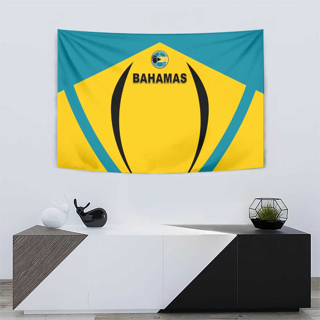 Bahamas Football Tapestry Go Champions Baha Boyz