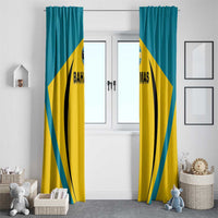 Bahamas Football Window Curtain Go Champions Baha Boyz