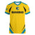 Custom Bahamas Football Women V-Neck T-Shirt Go Champions Baha Boyz