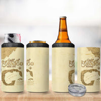 Gulf Of Mexico Estd 1672 4 in 1 Can Cooler Tumbler Vintage Style