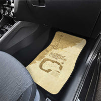 Gulf Of Mexico Estd 1672 Car Mats Vintage Style