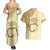 Gulf Of Mexico Estd 1672 Couples Matching Summer Maxi Dress and Hawaiian Shirt Vintage Style
