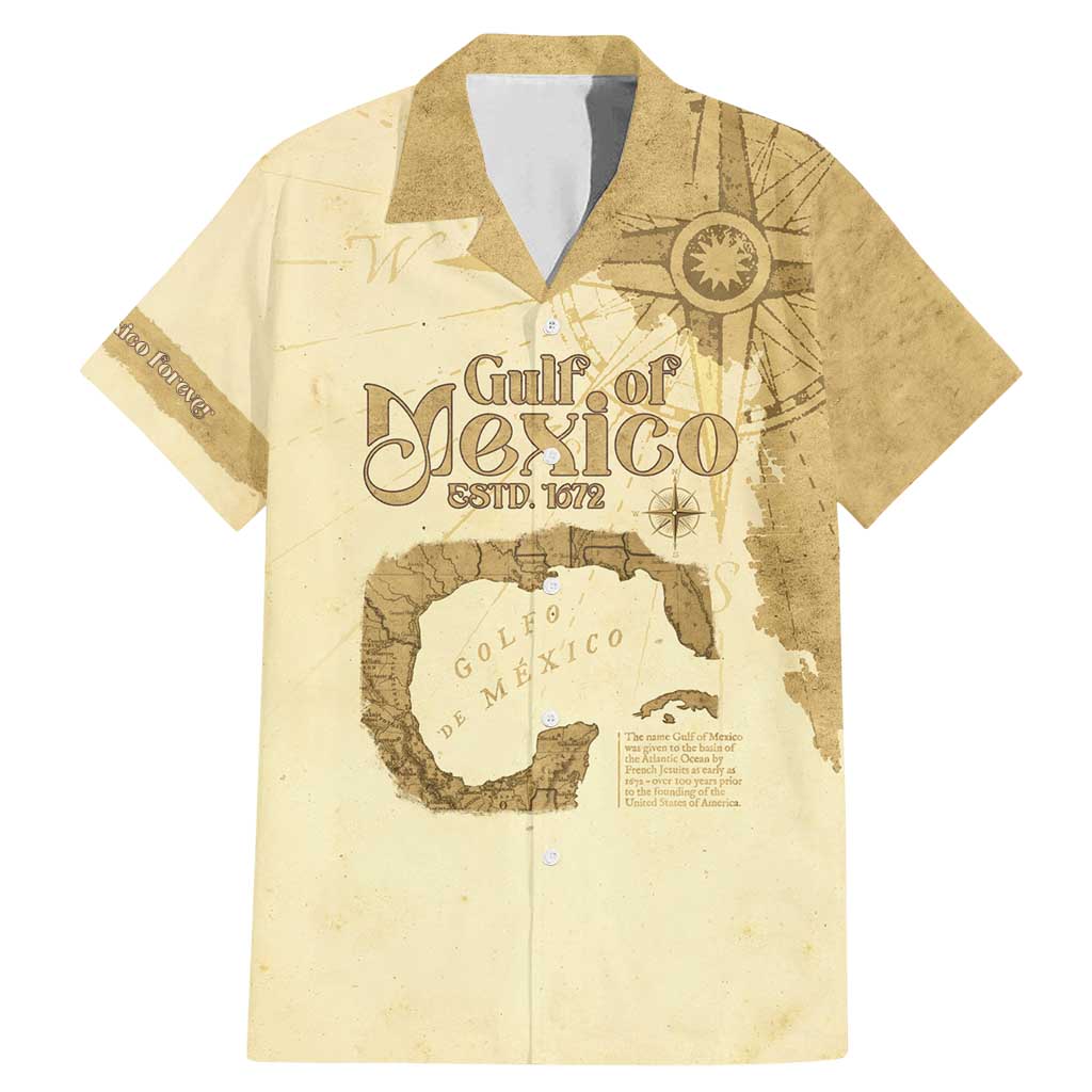 Gulf Of Mexico Estd 1672 Family Matching Mermaid Dress and Hawaiian Shirt Vintage Style