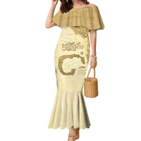 Gulf Of Mexico Estd 1672 Family Matching Mermaid Dress and Hawaiian Shirt Vintage Style