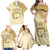 Gulf Of Mexico Estd 1672 Family Matching Off Shoulder Maxi Dress and Hawaiian Shirt Vintage Style