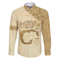 Gulf Of Mexico Estd 1672 Family Matching Puletasi and Hawaiian Shirt Vintage Style