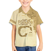 Gulf Of Mexico Estd 1672 Family Matching Puletasi and Hawaiian Shirt Vintage Style