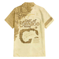 Gulf Of Mexico Estd 1672 Family Matching Short Sleeve Bodycon Dress and Hawaiian Shirt Vintage Style