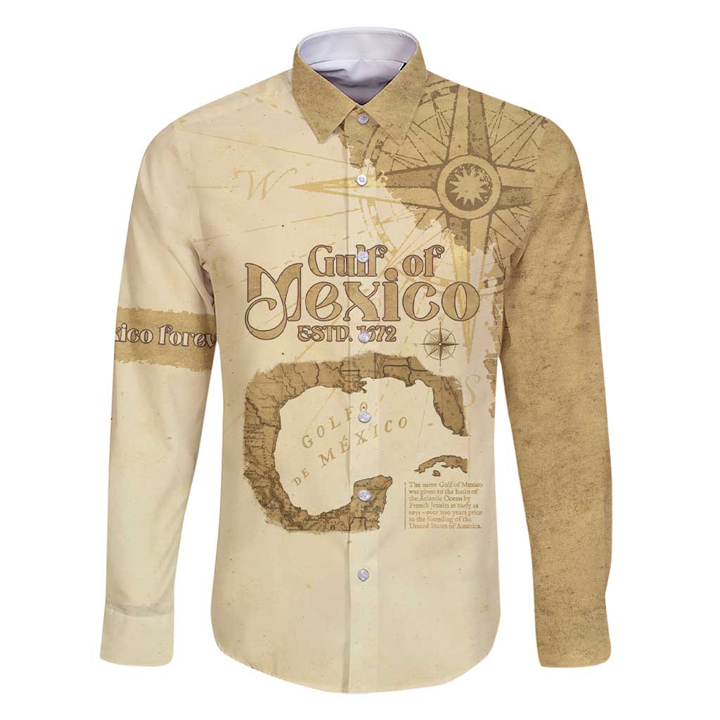 Gulf Of Mexico Estd 1672 Family Matching Short Sleeve Bodycon Dress and Hawaiian Shirt Vintage Style