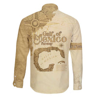 Gulf Of Mexico Estd 1672 Family Matching Short Sleeve Bodycon Dress and Hawaiian Shirt Vintage Style