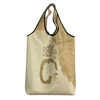 Gulf Of Mexico Estd 1672 Grocery Bag Vintage Style