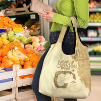 Gulf Of Mexico Estd 1672 Grocery Bag Vintage Style