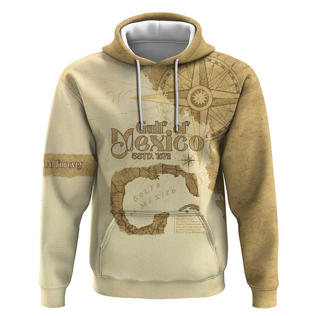 Gulf Of Mexico Estd 1672 Hoodie Vintage Style