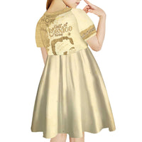 Gulf Of Mexico Estd 1672 Kid Short Sleeve Dress Vintage Style