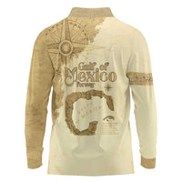 Gulf Of Mexico Estd 1672 Long Sleeve Polo Shirt Vintage Style