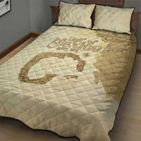 Gulf Of Mexico Estd 1672 Quilt Bed Set Vintage Style