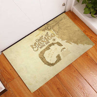 Gulf Of Mexico Estd 1672 Rubber Doormat Vintage Style