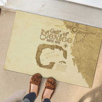 Gulf Of Mexico Estd 1672 Rubber Doormat Vintage Style