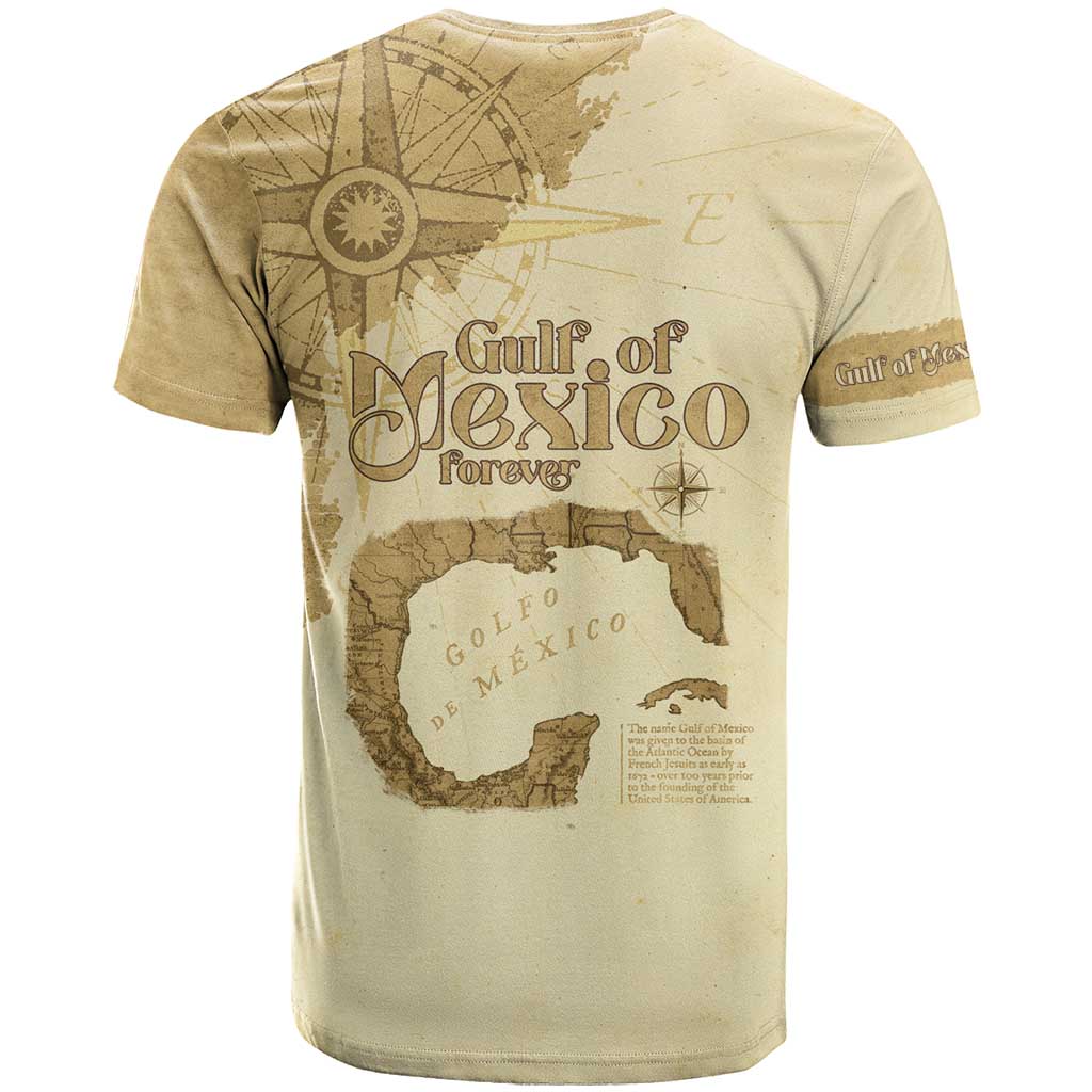 Gulf Of Mexico Estd 1672 T Shirt Vintage Style