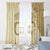 Gulf Of Mexico Estd 1672 Window Curtain Vintage Style