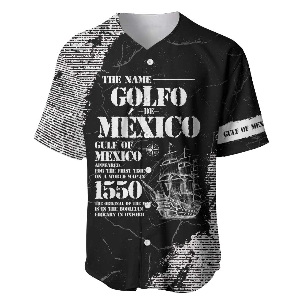 Golfo De Mexico Baseball Jersey Est. Since 1550 And Forever