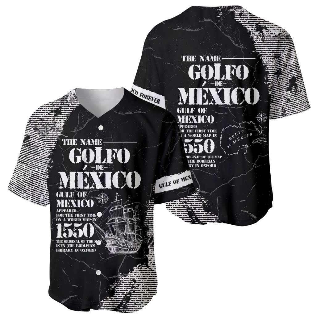 Golfo De Mexico Baseball Jersey Est. Since 1550 And Forever