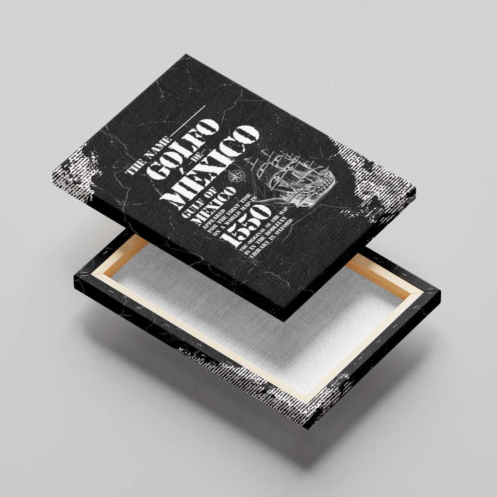 Golfo De Mexico Canvas Wall Art Est. Since 1550 And Forever