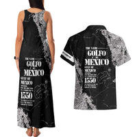 Golfo De Mexico Couples Matching Tank Maxi Dress and Hawaiian Shirt Est. Since 1550 And Forever