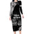 Golfo De Mexico Family Matching Long Sleeve Bodycon Dress and Hawaiian Shirt Est. Since 1550 And Forever