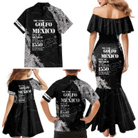 Golfo De Mexico Family Matching Mermaid Dress and Hawaiian Shirt Est. Since 1550 And Forever