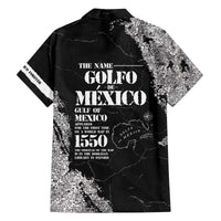 Golfo De Mexico Family Matching Off The Shoulder Long Sleeve Dress and Hawaiian Shirt Est. Since 1550 And Forever