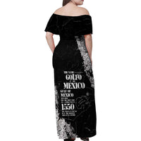 Golfo De Mexico Family Matching Off Shoulder Maxi Dress and Hawaiian Shirt Est. Since 1550 And Forever