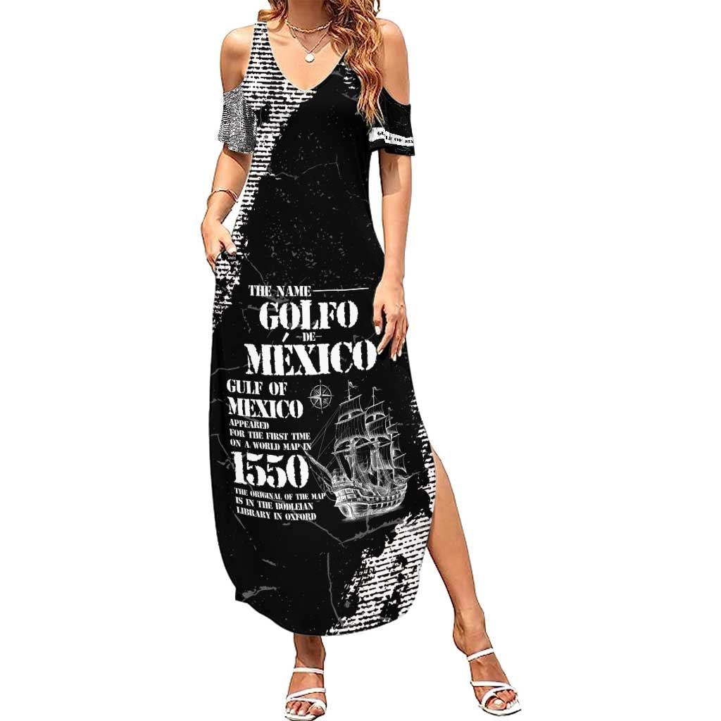 Golfo De Mexico Family Matching Summer Maxi Dress and Hawaiian Shirt Est. Since 1550 And Forever