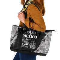 Golfo De Mexico Leather Tote Bag Est. Since 1550 And Forever