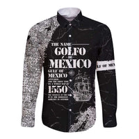 Golfo De Mexico Long Sleeve Button Shirt Est. Since 1550 And Forever