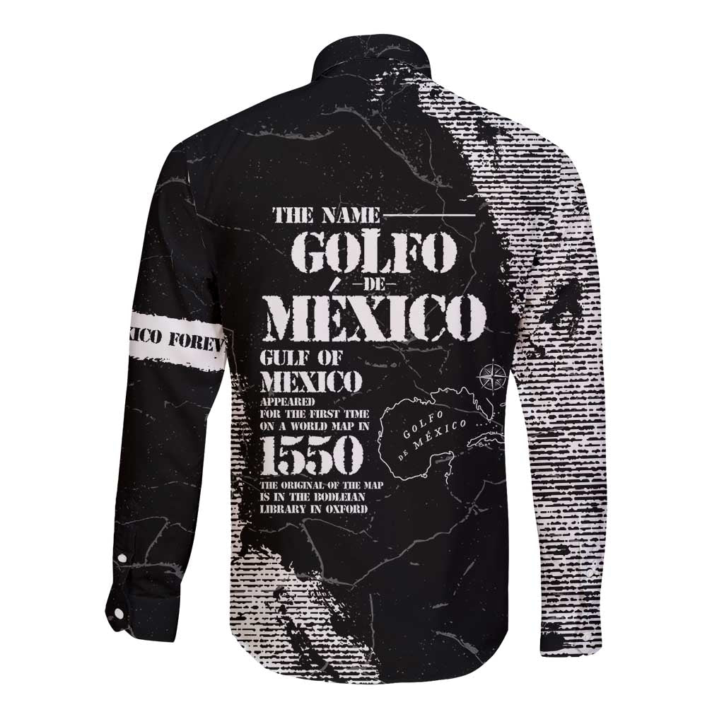 Golfo De Mexico Long Sleeve Button Shirt Est. Since 1550 And Forever