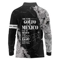 Golfo De Mexico Long Sleeve Polo Shirt Est. Since 1550 And Forever