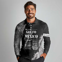 Golfo De Mexico Long Sleeve Polo Shirt Est. Since 1550 And Forever
