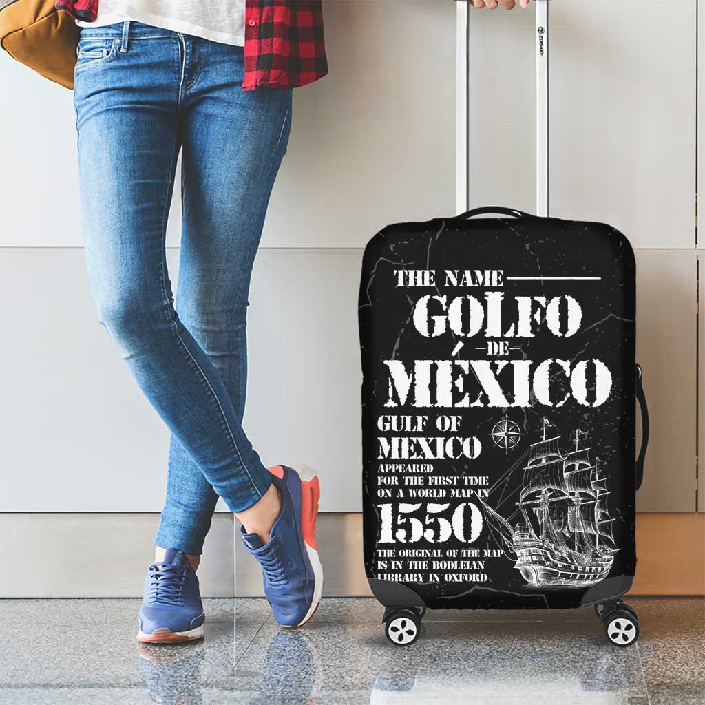 Golfo De Mexico Luggage Cover Est. Since 1550 And Forever