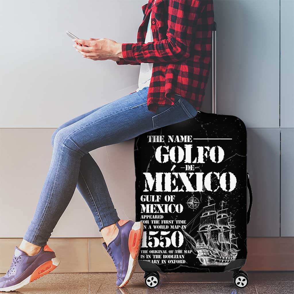 Golfo De Mexico Luggage Cover Est. Since 1550 And Forever