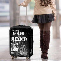 Golfo De Mexico Luggage Cover Est. Since 1550 And Forever