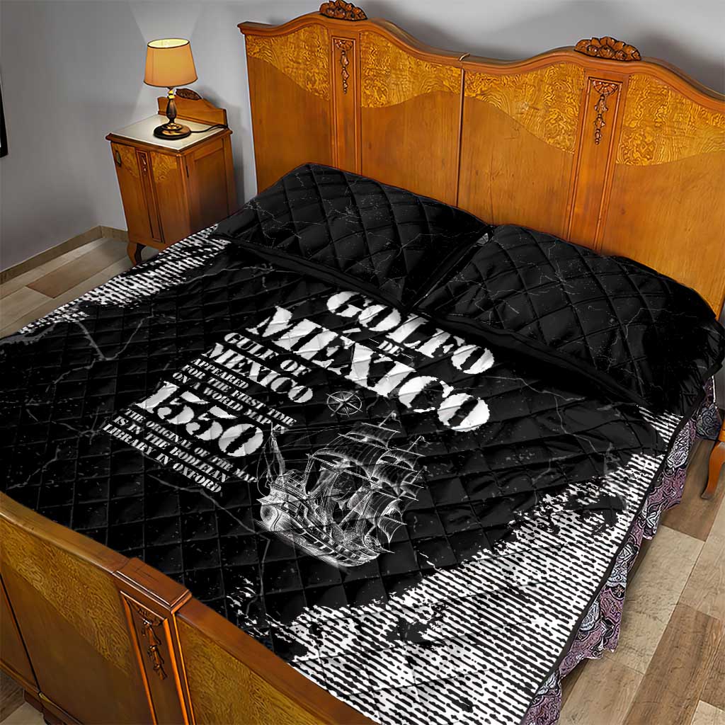 Golfo De Mexico Quilt Bed Set Est. Since 1550 And Forever