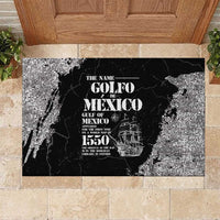 Golfo De Mexico Rubber Doormat Est. Since 1550 And Forever
