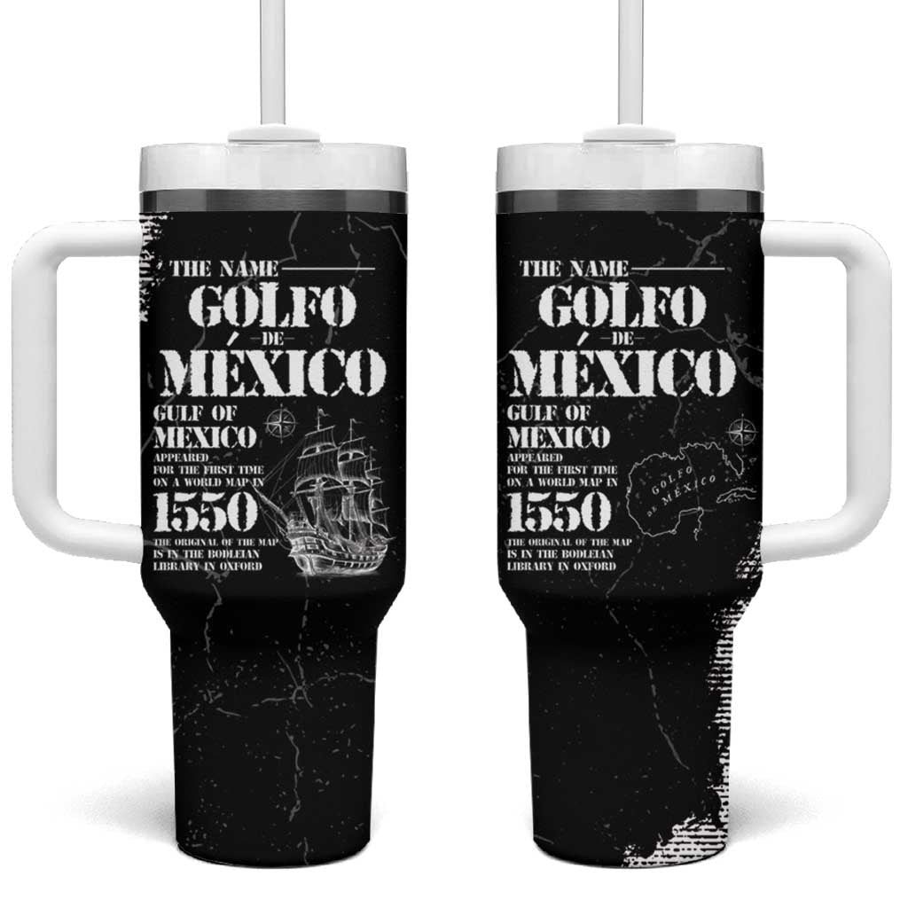 Golfo De Mexico Tumbler With Handle Est. Since 1550 And Forever
