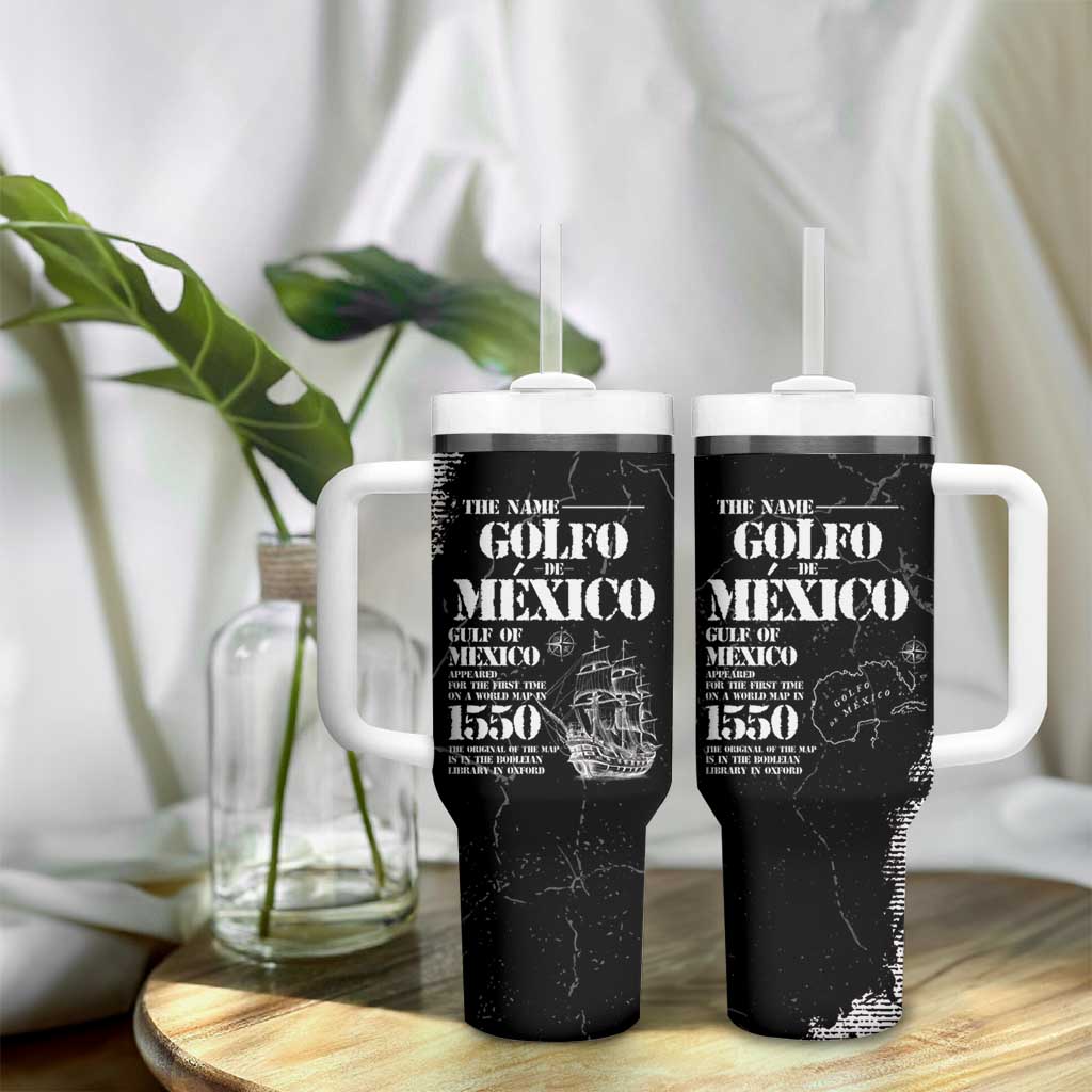 Golfo De Mexico Tumbler With Handle Est. Since 1550 And Forever