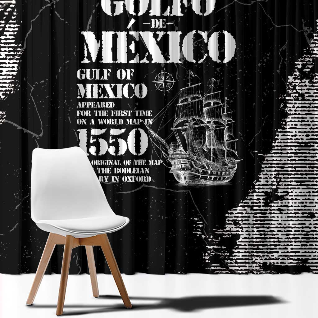 Golfo De Mexico Window Curtain Est. Since 1550 And Forever