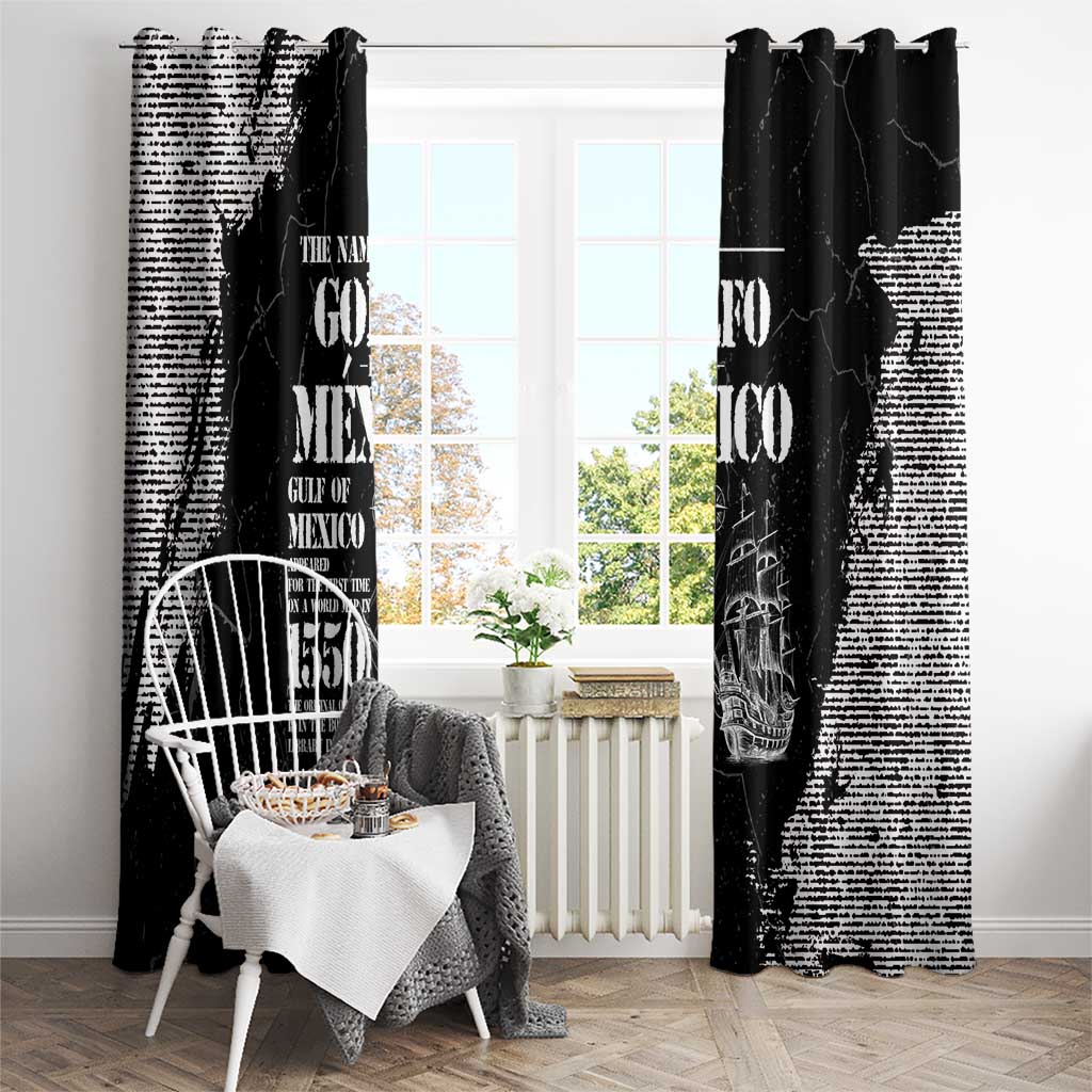 Golfo De Mexico Window Curtain Est. Since 1550 And Forever