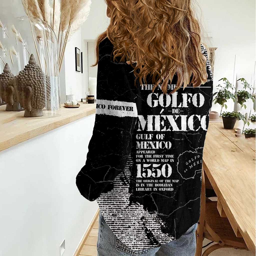 Golfo De Mexico Women Casual Shirt Est. Since 1550 And Forever