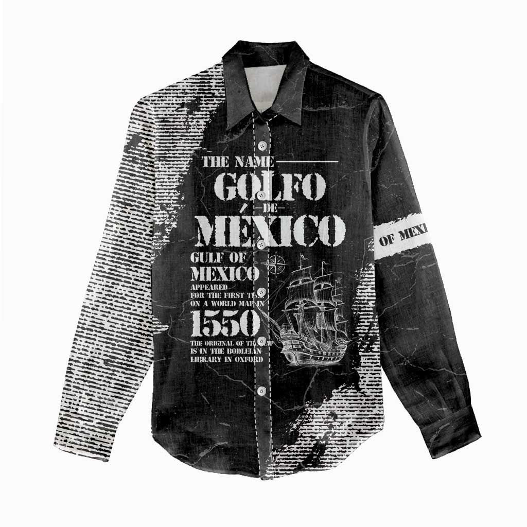 Golfo De Mexico Women Casual Shirt Est. Since 1550 And Forever